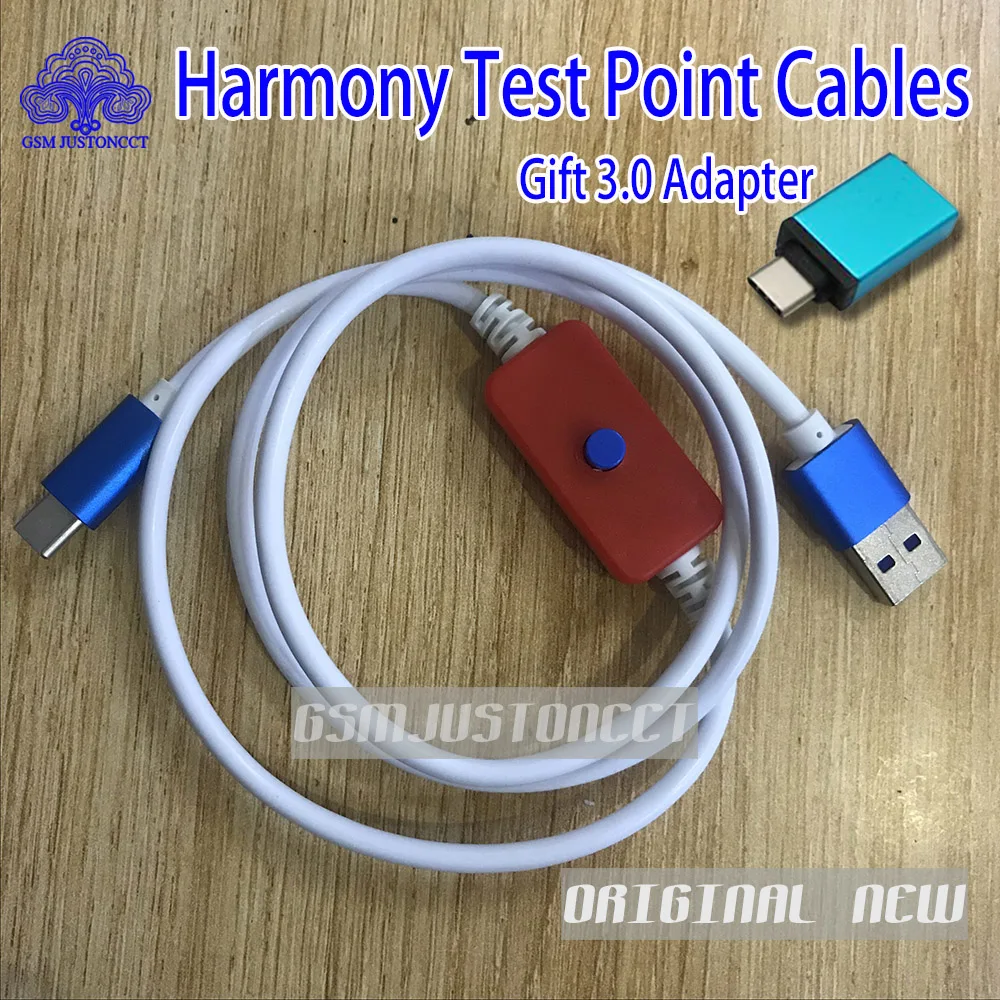 2024 New Harmony TP Cable + USB 3.0 Adapter For Huawei HarmonyOS For Chimera Pro Tool Dongle