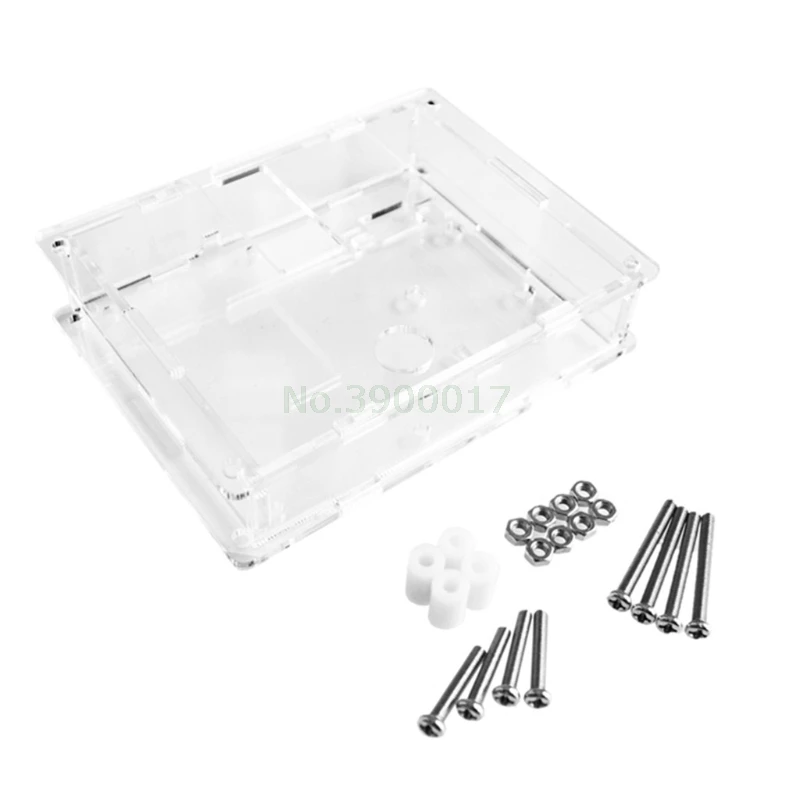 Transparent Acrylic Case Shell Box For LCR-T4 ESR Transistor Tester Capacitance