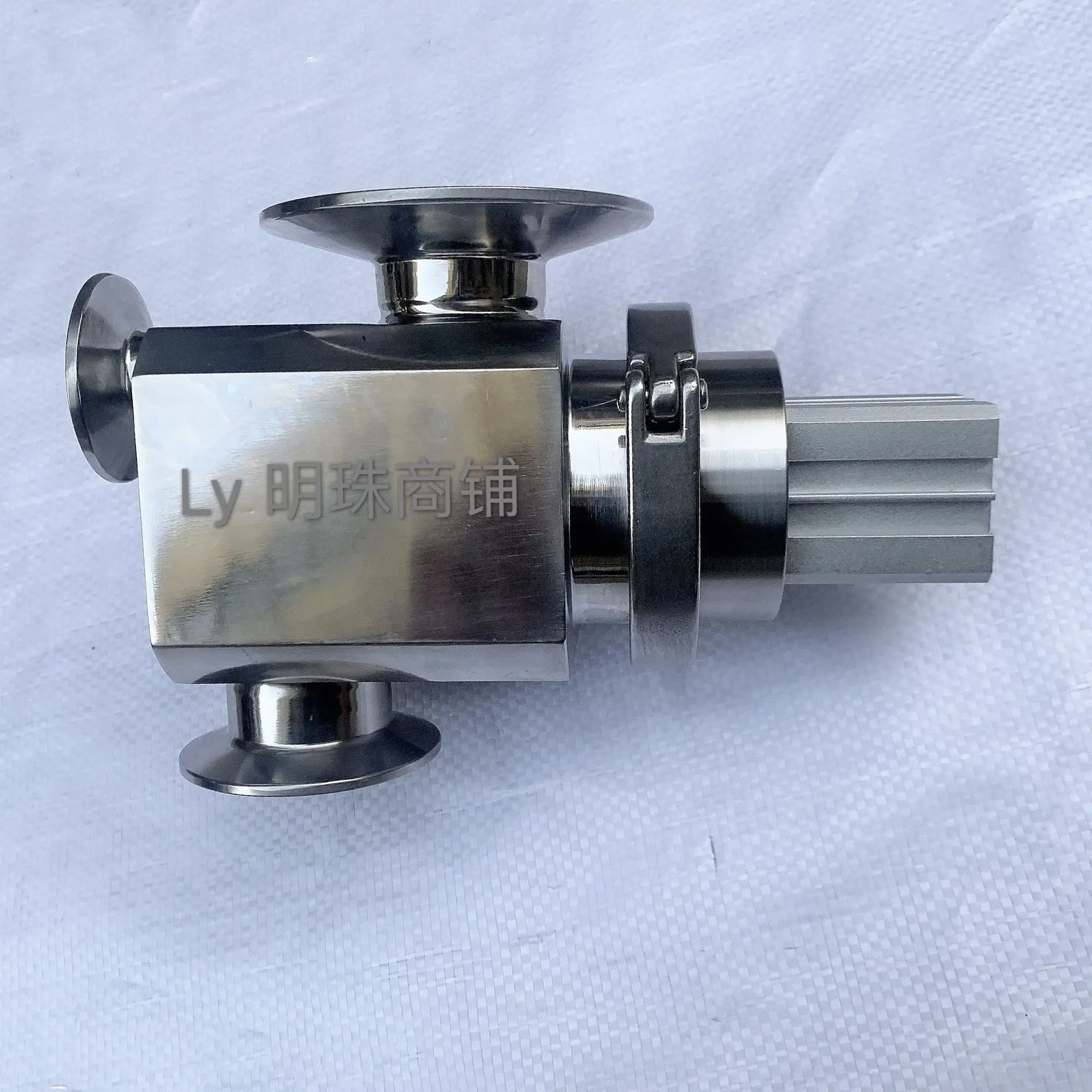 Válvula rotativa de máquina de llenado 304, accesorios de máquina de llenado neumática, válvula de inyección, válvula de empuje-tracción