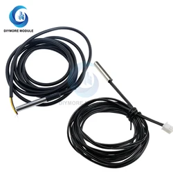 0.5m/1m/2m/2.5m/3m DS18B20 DS18S20 NTC 10K 1% 3950 Waterproof Digital Temperature Sensor Probe NTC Thermistor Thermal Cable