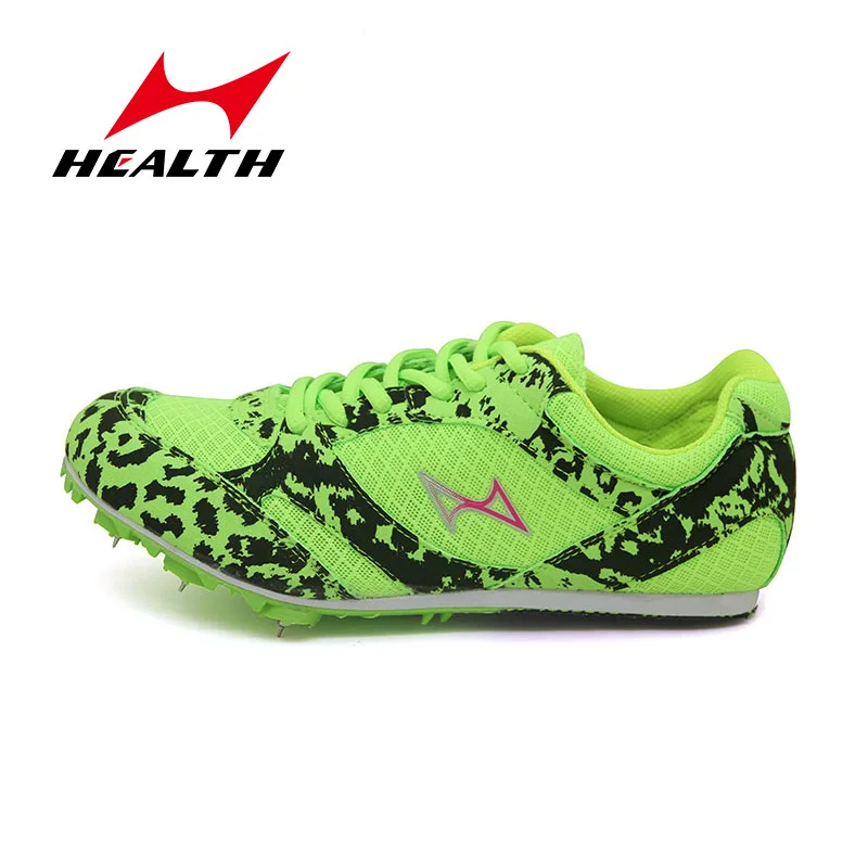 Health Breathable Men Women Professional Track Field Sport Shoes Sprint Spikes Teenager Running Nail Training Sneakers 34-44