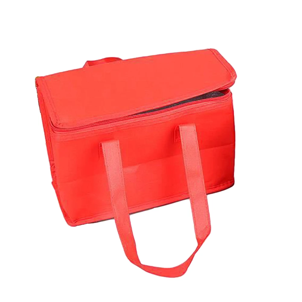 Portable Lunch Bag Can Cooler Pack Food Packing Container Thermal Insulated Lunch Bag Non-woven Cloth Eco-friendly Food Storage