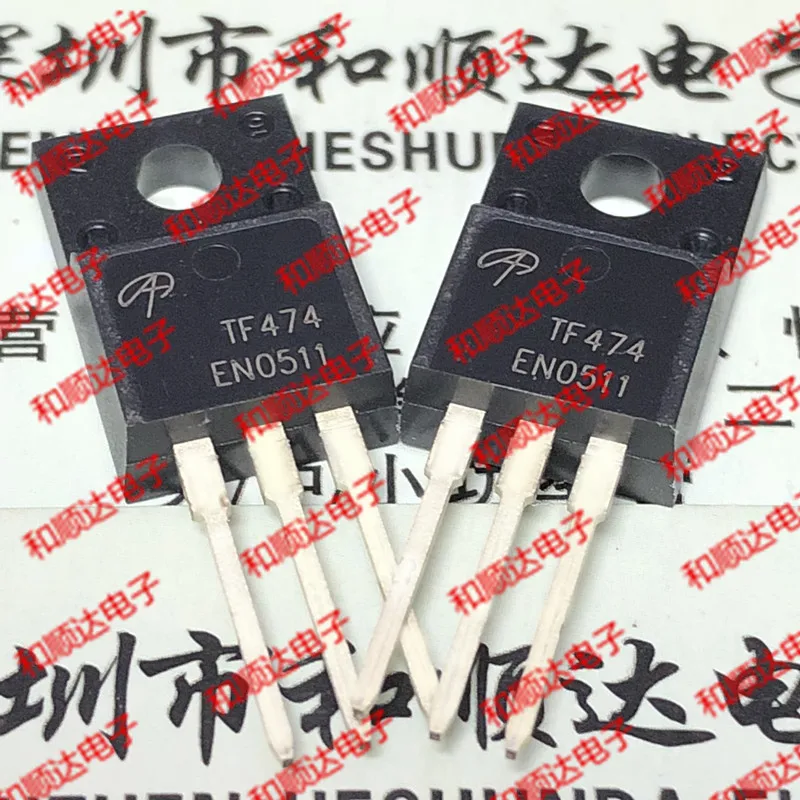 10 sztuk/partia TF474 AOTF474 oryginalne miejsce TO-220F 75V 47A