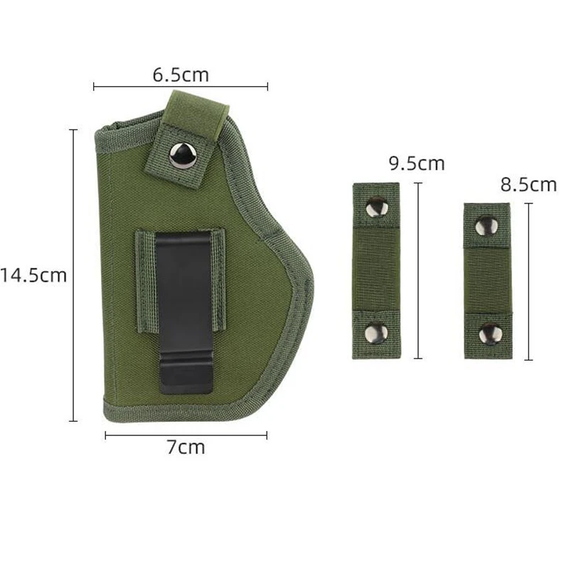 Pistolera táctica IWB Universal derecha e izquierda para Glock 17 M9 P226 G2C Makarov, funda para pistola, accesorios de caza