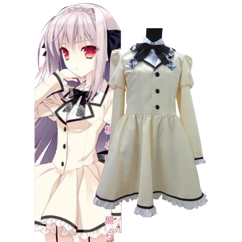 

Tsuki Ni Yorisou Otome No Sahou Cosplay Yuusei Fairy Girl School Uniform Costume