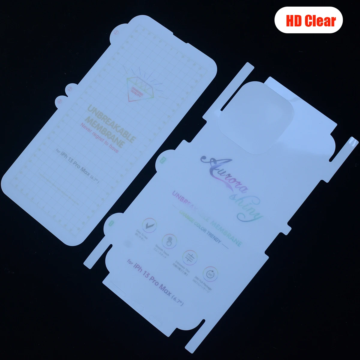 Unbreakable Membrane AG Matte Front Back Hydrogel Film for iPhone 11 12 Mini 14 13 15 Pro Max HD Screen Protector