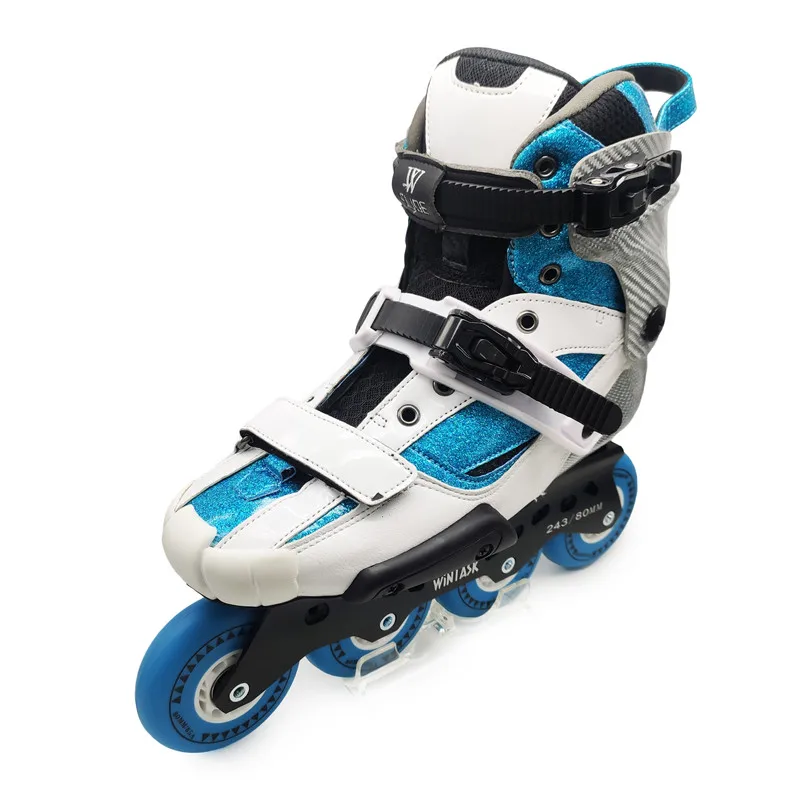 ไฟเบอร์กลาส MST Fierce F1 FSK Slalom สเก็ตอินไลน์รองเท้าผ้าใบสำหรับ Professional Skater ผู้เล่น Good KSJ IGOR WFSC HV สูงคาร์บอน