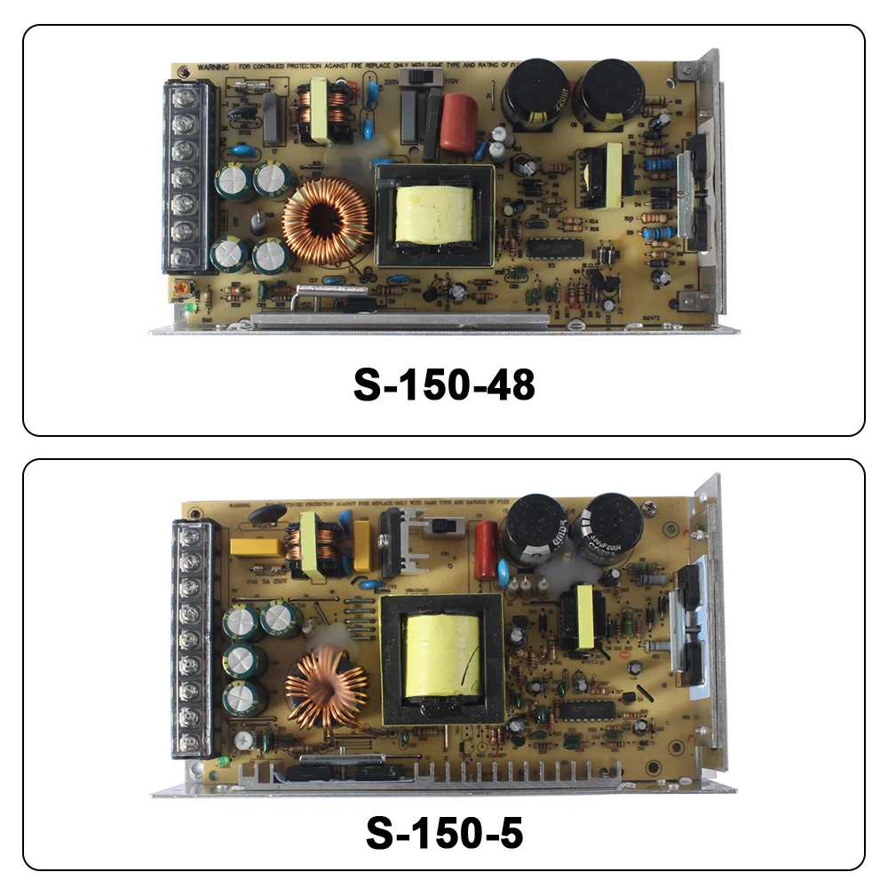 24V 27V 48V power supply 150w 13.5V 11.2A ac to dc power supply unit ac dc converter S-150 adjustable output voltage 5V 12V 15V