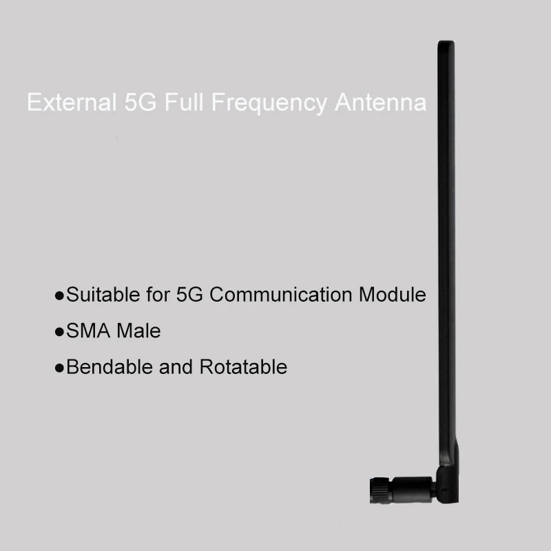 External 5G full frequency omnidirectional glue stick antenna compatible with 4G LTE band 7.0dBi high gain sma male interface