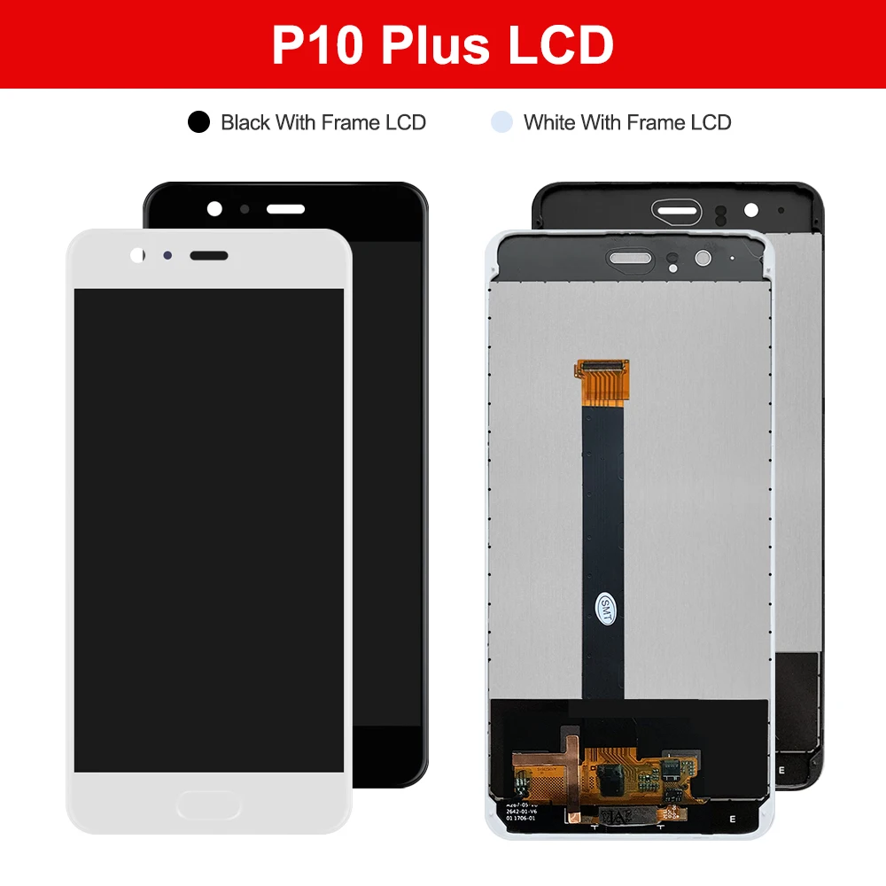 5.5\'\' Display For Huawei P10 Plus LCD Touch Screen Digitizer Replacement For Huawei P10Plus VKY-L09 VKY-L29 LCD Display