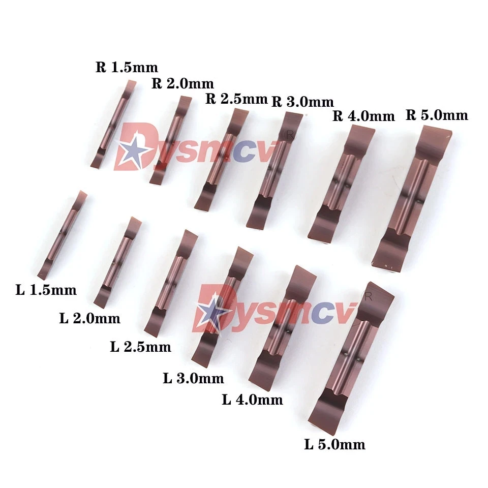 Imagem -03 - Deskar 100 Mggn150 Mggn200 Mggn250 Mggn300 Mggn400 Mggn500 r l jm Lf6018 Inserção de Carboneto Sulcando Inserção Torno Cnc Ferramenta de Metal