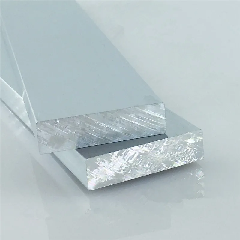 Aluminium alloy plate 8mmx50mm article aluminum 6063-T5 oxidation width  thickness 8mm length