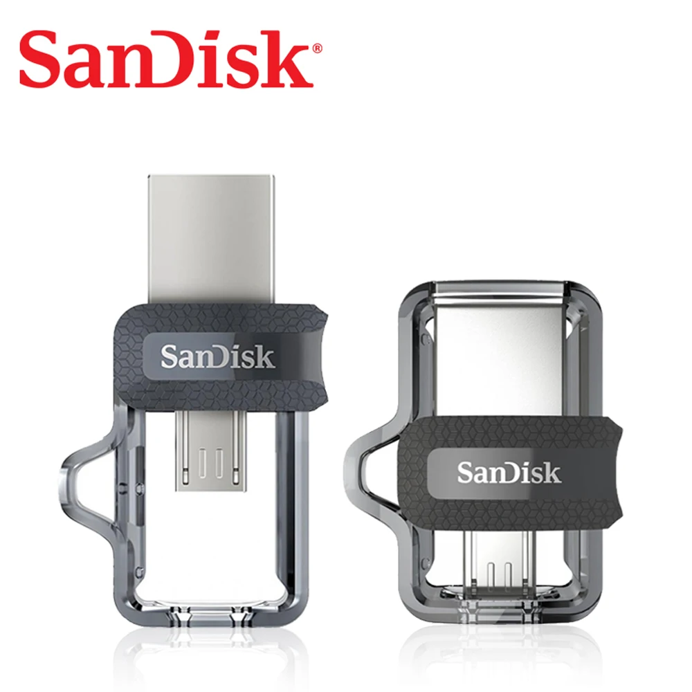 Sandisk SDDD3 128GB Extreme USB 3.0 Dual OTG Flash Drive High Speed 150MB/S 32G 256GB Pen Drive 64GB Memory Stick phone computer