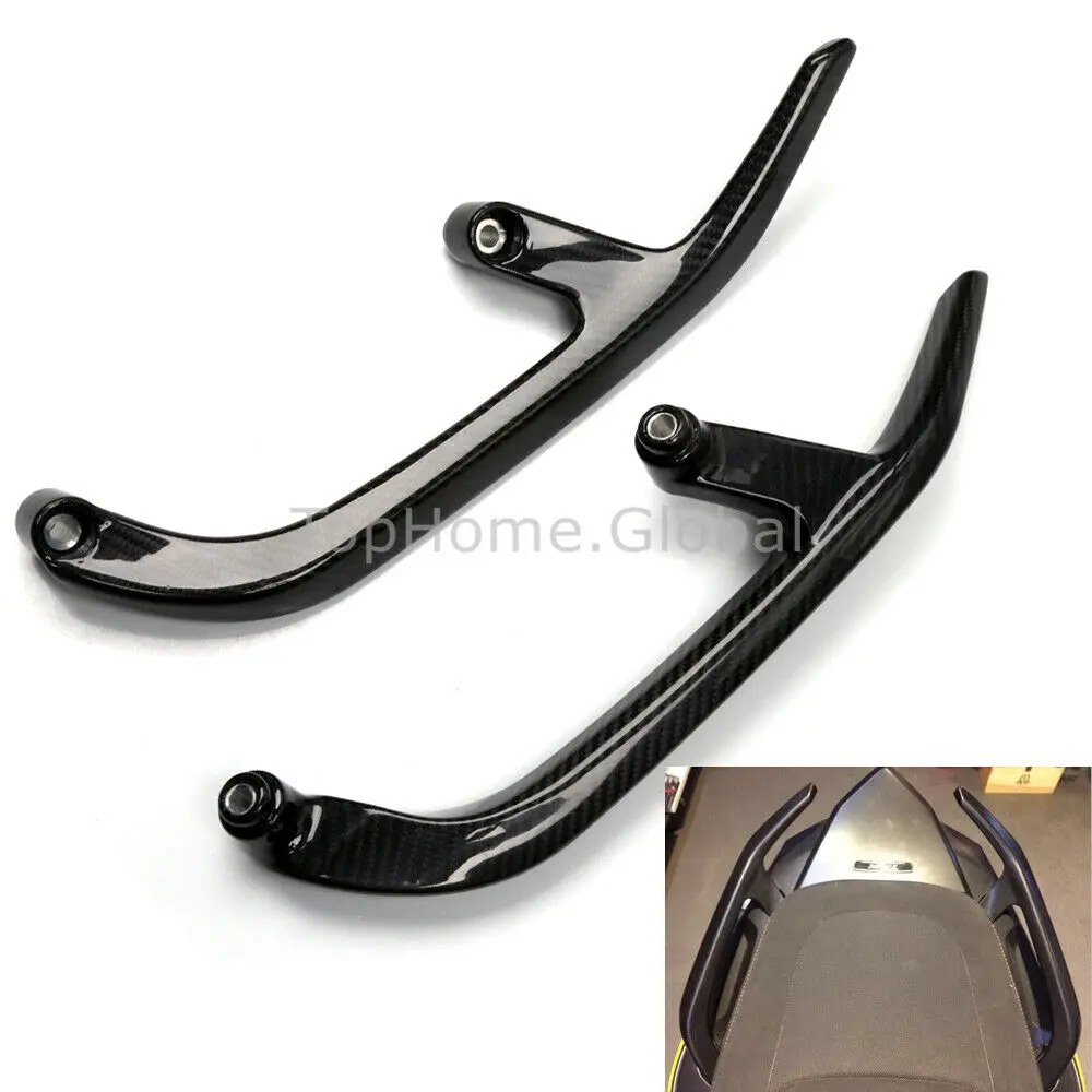 

for Tmax 530 XP530 2012-2015 Carbon Fiber Rear Handle Passenger Seat Hand Grab Bar