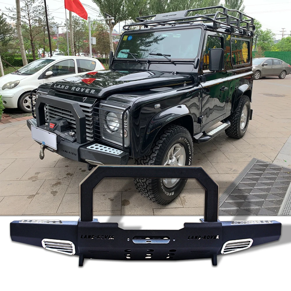 4x4 Accessories Parts for Land rover Defender 90 110 Front Bumper U bar  Accessories Original Type Bumper