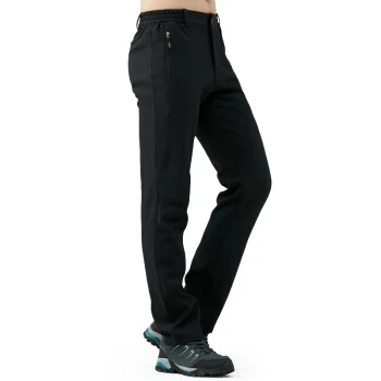 Youpin Youpin กลางแจ้งกางเกงผู้ชายฤดูใบไม้ร่วงและ Winter Plus ขนแกะสวมใส่ทนกางเกงเดินป่าอบอุ่นกางเกง