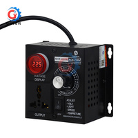 Voltage Regulator AC 220V 4000W Portable Speed Temperature Light Voltage Adjuatable Dimmer Compact Variable Voltage Controller