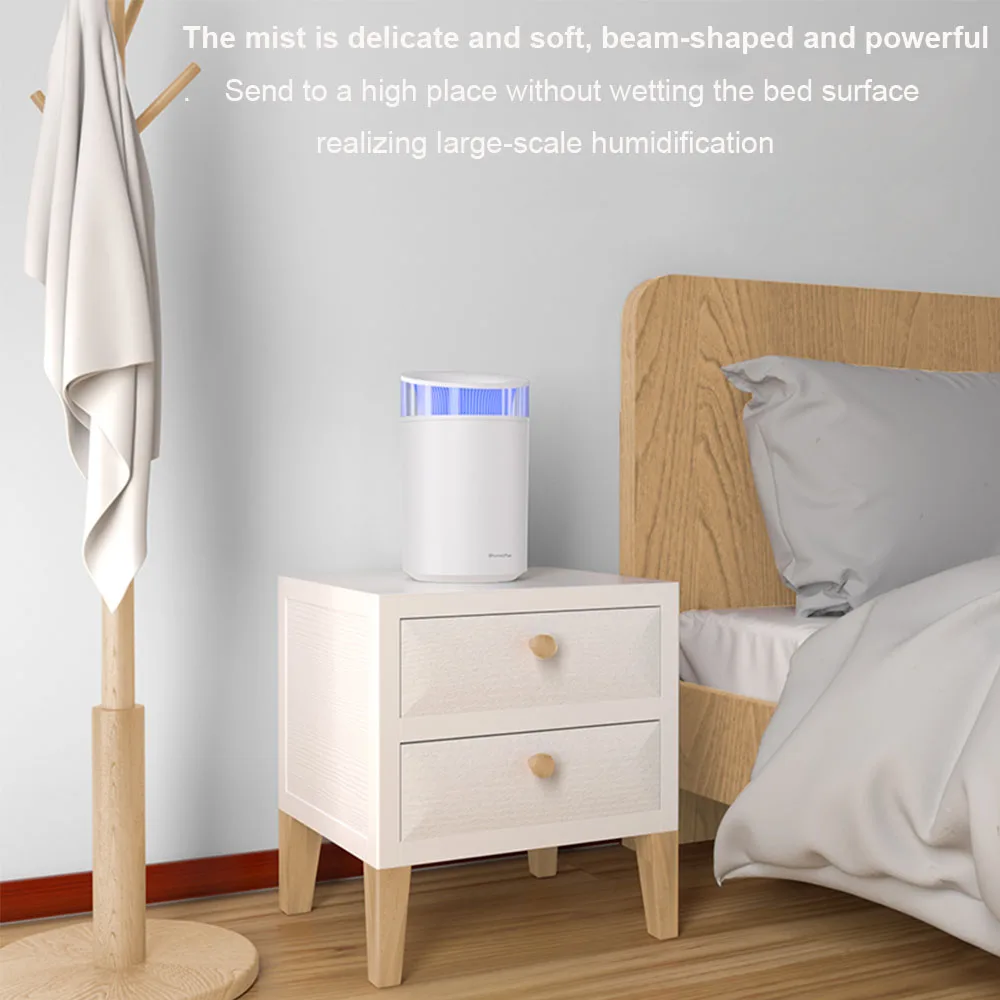 2.5L ขนาดใหญ่ความจุ Cool Mist Humidifier USB Quiet Aroma Humidifier 50ชั่วโมงล่าสุด2โหมด Mist และ7สีเครื่องฟอกอากาศ