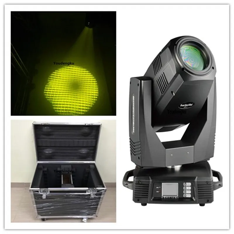 4pcs with flycase sharpy 350w beam moving head 17r super beam 350 stage beam moving head light