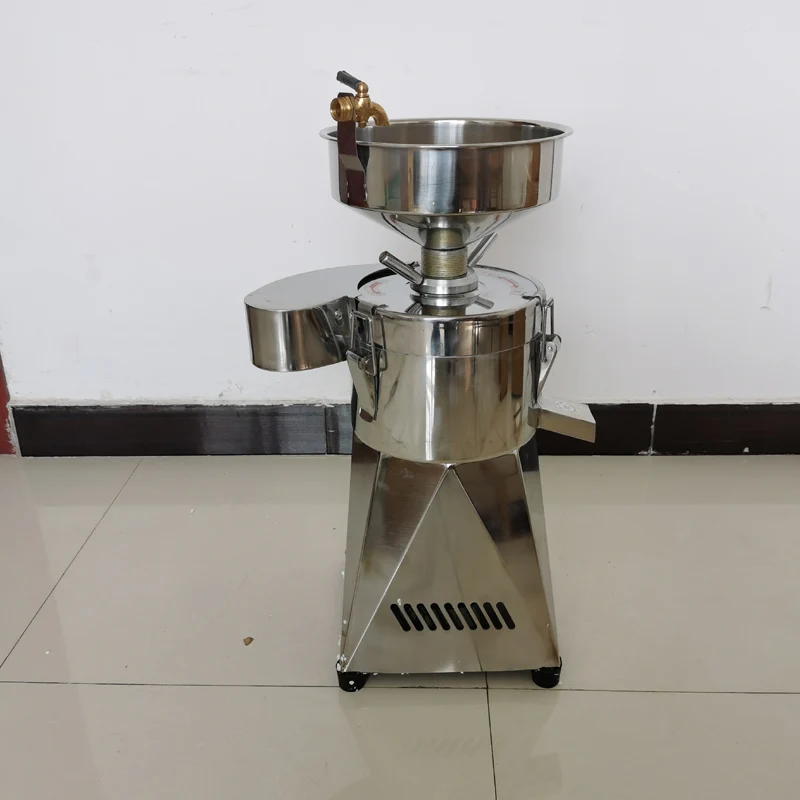Промышленная дробилка для соевого молока, измельчитель для ресторана, машина для соевого молока