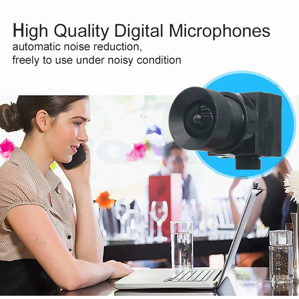 Mini Webcam 1080P Web Camera with Microphone Web USB Camera Full HD 1080P Cam Webcam for PC Computer Live Video Calling Work