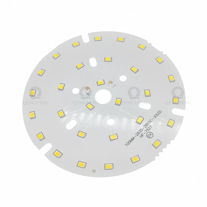 LEDシーリングライト,高輝度,15W SMD 2835,85mm,100mm,コールドホワイト/ウォームホワイト,10個