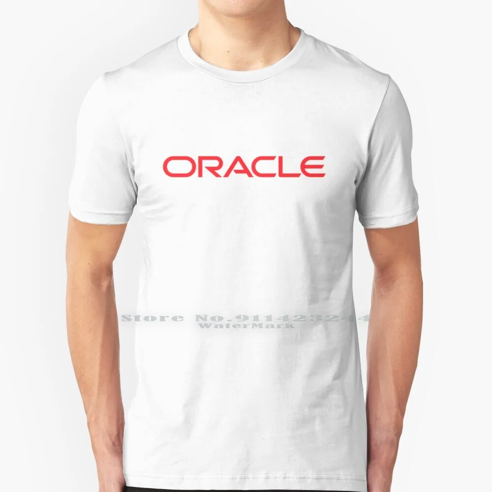 Oracle Logo T Shirt Cotton 6XL Oracle Logo Orcl Oracle Cloud Database