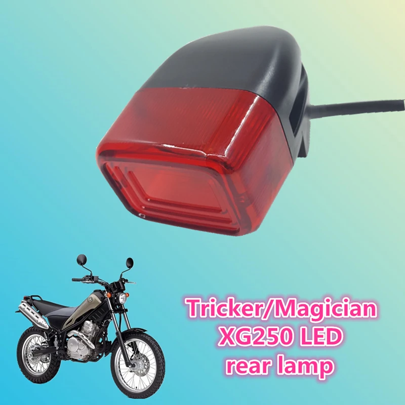 Suitable for Yamaha Tricker/Magician XG250 modified LED parking signal brake indicator rear lights