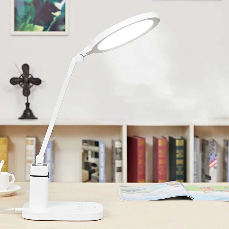 

LED Desk Lamp Modern Office Table Lamps Portable Reading Light Ajust Brightness Eye Protection Study Touch Lamp Bedside