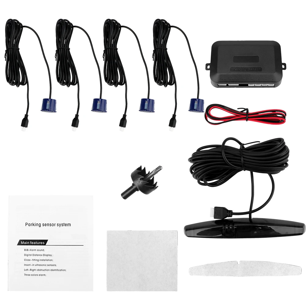 Universal Auto Car Detector Car LED Parking Sensor Reverse Backup Radar Monitor System