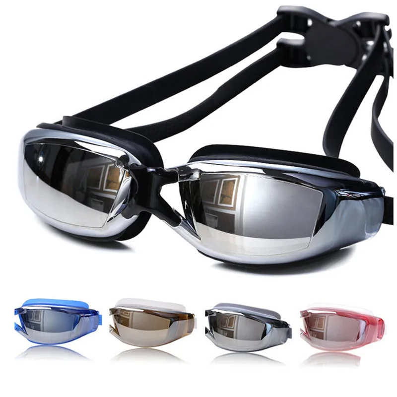 Summer Women Men Swimming Goggles Myopia Anti Fog Prescription Professional Waterproof Diopter Diving Glasses -1.5 To -8.0