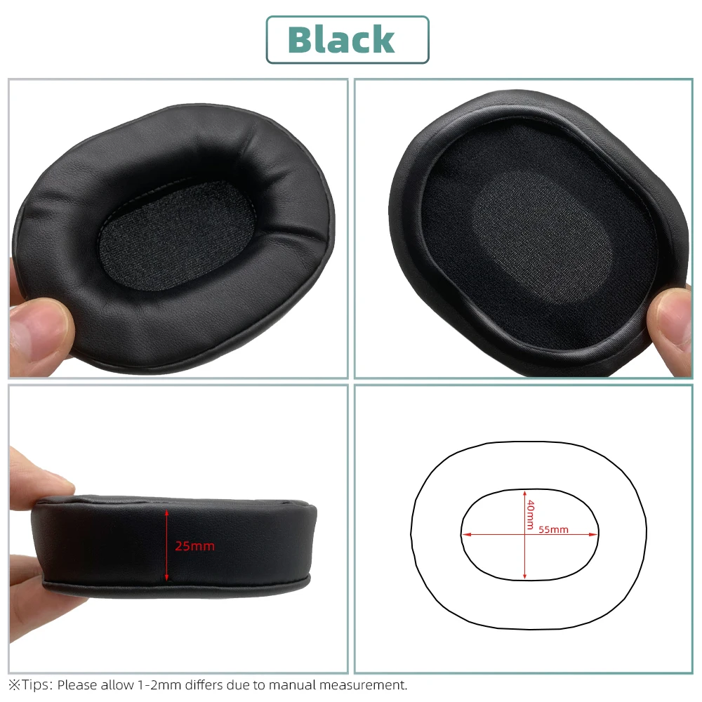 KQTFT 1 Pair of Replacement EarPads for JBL E65 BTN JBL-E65-BTN Headset Ear pads Earmuff Cover Cushion Cups