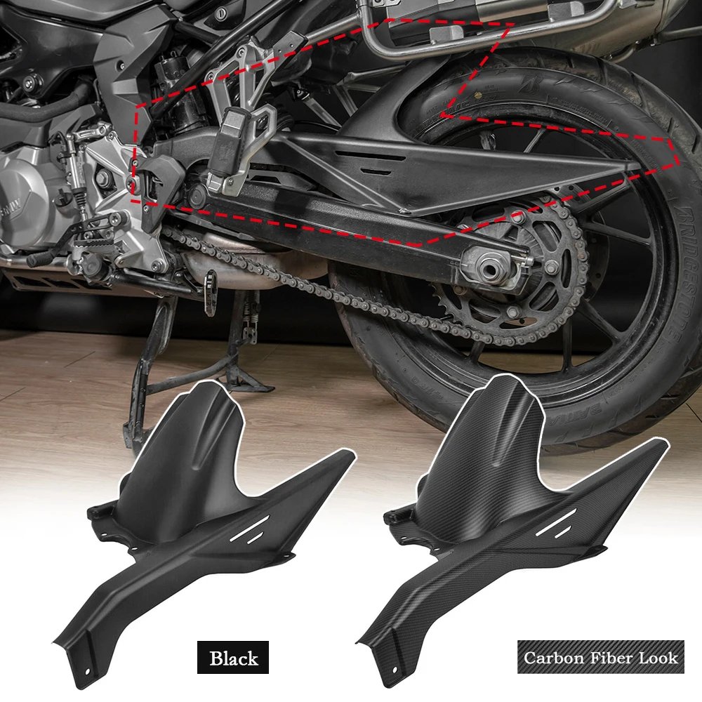 

Motorcycle Rear Tire Fender Mudguard Hugger Splash Guard Cover For BMW F750GS F850GS F750 GS F850 GS 2018 2019 2020 Black Carbon