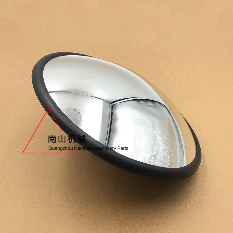 Excavator round rearview mirror for Hitachi Daewoo Hyundai Kobelco Carter Komatsu Sany Sumitomo Rearview mirror