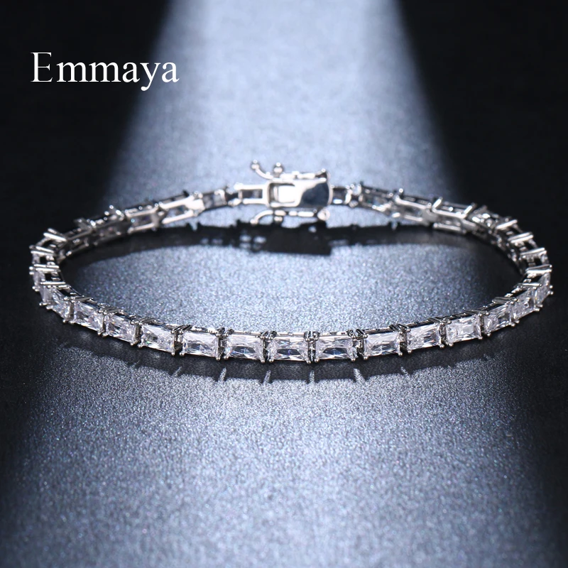 EMMAYA Fashion Jewelry For Women And Ladies Delicate Ornament Muliticolors AAA Zirconia Bracelet In Popular Party Shiny Dress-up