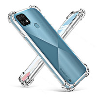 Air Bag Protection Clear TPU Case for Oppo Realme C21Y C21 C3 C11 C15 C17 C20 C25 on RealmeC21 21c 8 Pro 8i Shockproof Silicone