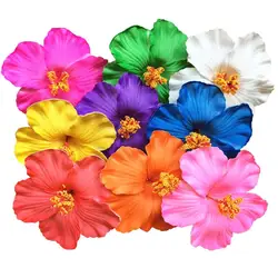 Hair Flower Hawaii Hairpin Clip Beach Wedding Bridal Bohemian Artificial Headpiece Barrette Accessories Floral