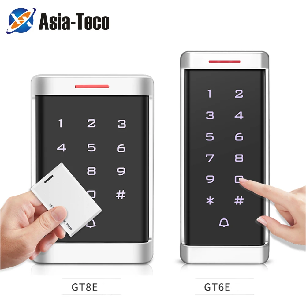 

Backlight Wiegand 26 Output 2000 User Touch Keypad 125Khz RFID Access Control Standalone Keypad Waterproof Access Control