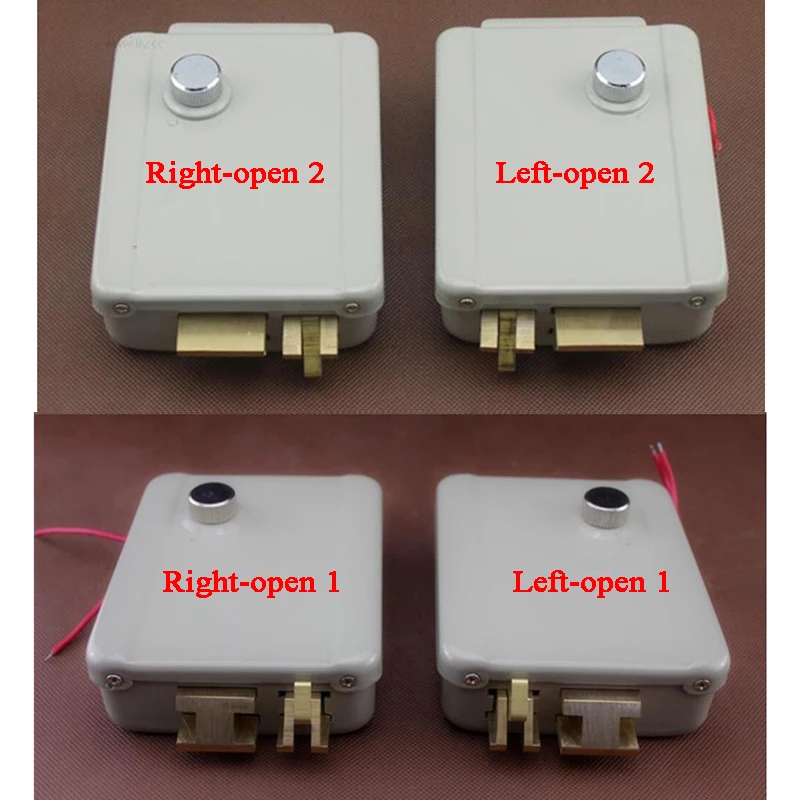 12V Electric door lock electronic lock Key cylinder use with Door exit/Doorbell/Intercom/Digital lock/RFID Access control kit