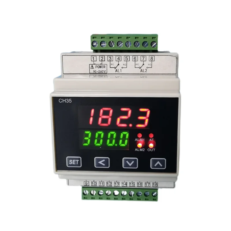 Rail type PID Intelligent Temperature Controller Adjustable Temperature Digital Display Temperature Controller