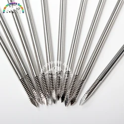 10pcs Orthopedic Kirschner Wire Threaded Wire 250mm 317 Medical Stainles Steel Surgical Instruments Veterinary