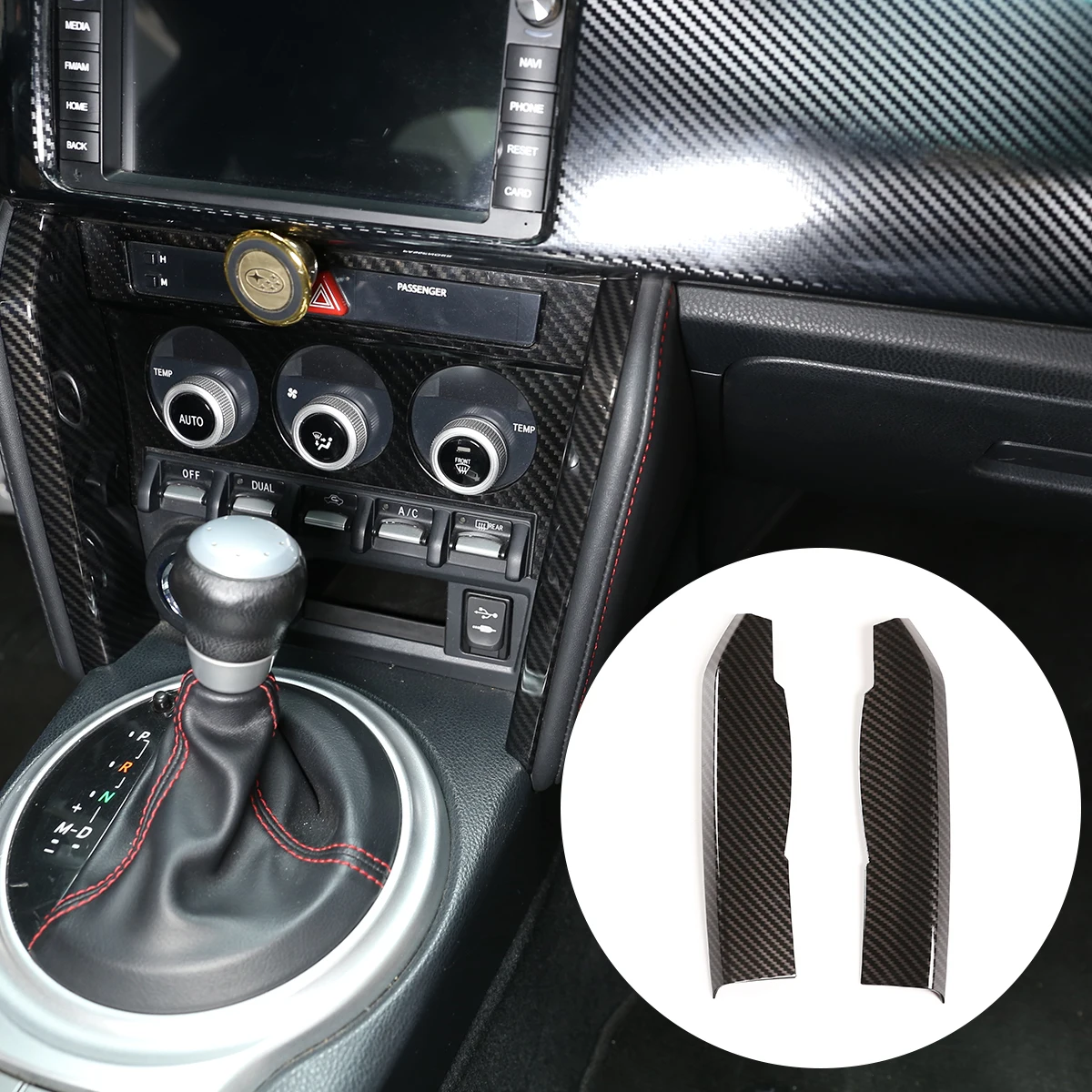 

Для 2012-2020 Toyota 86/Subaru BRZ ABS центральная консоль Боковая Отделка аксессуары для модификации салона автомобиля