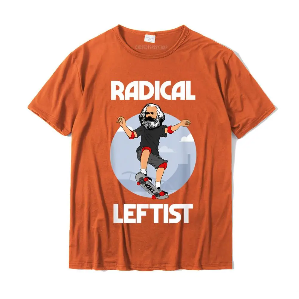 Karl Marx Skateboarding Radical Leftist Funny Marxist TShirt Top T-Shirts Tops T Shirt Discount Cotton Printed On Printed Men\'s