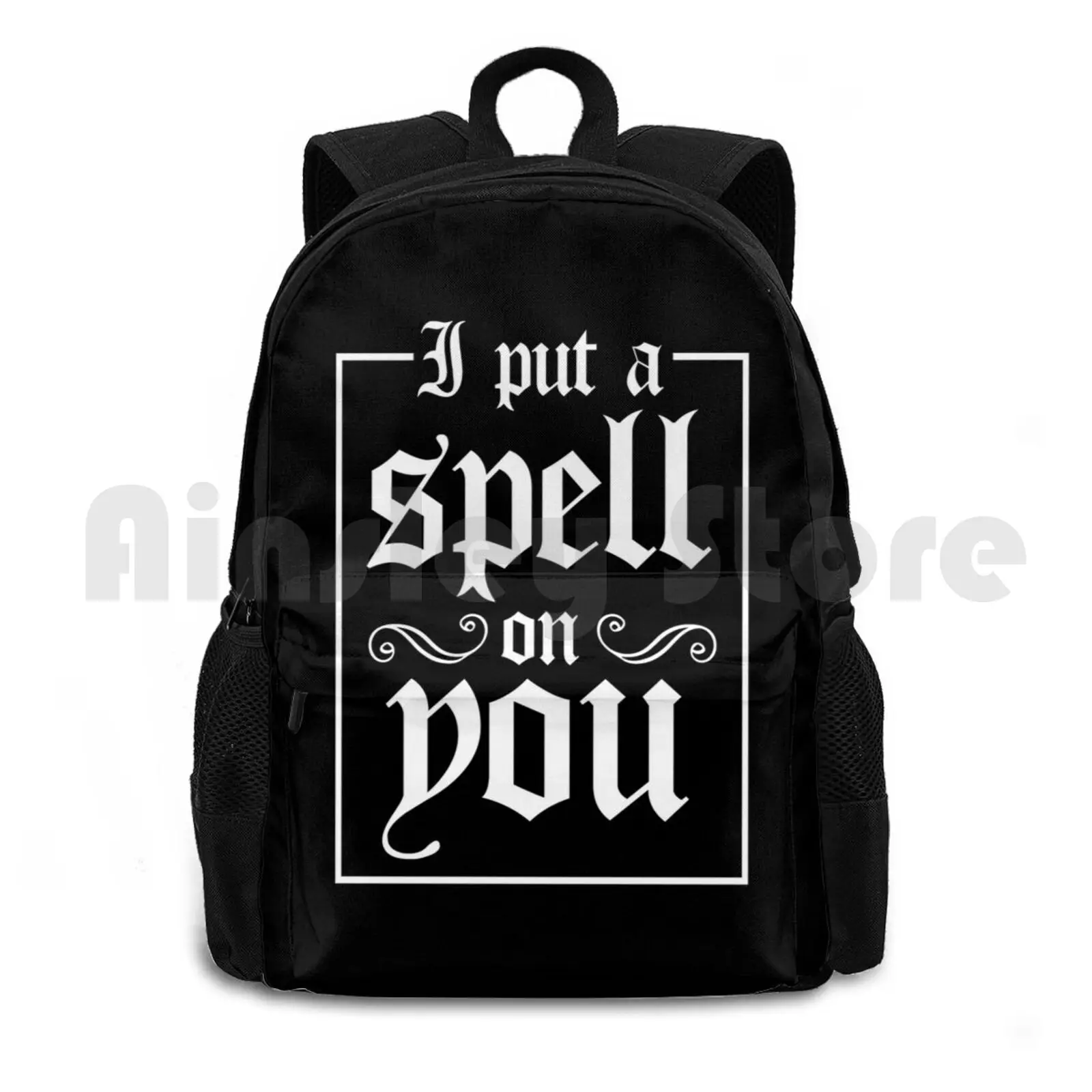 

I Put A Spell On You Outdoor Hiking Backpack Riding Climbing Sports Bag I Put A Spell On You Halloween Witch Witches Spell