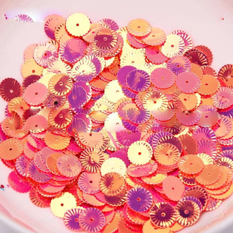 DIY sequins bright golden light 10mm chrysanthemum beads shoes clothing hats decoration materials wedding accessories