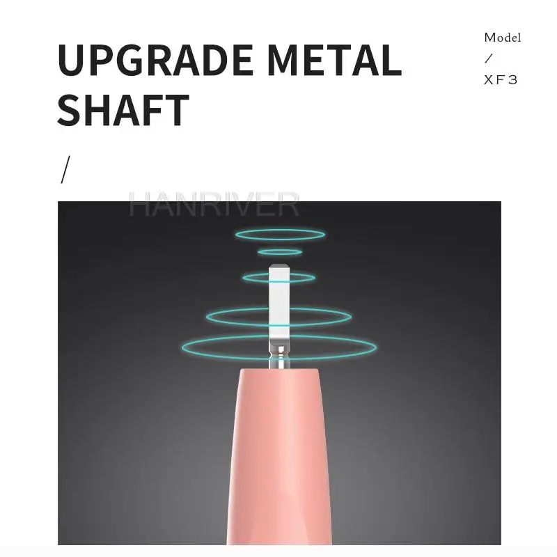 Электрическая зубная щетка на батарейках Soinc, вибрационная, Сверхтонкая, с мягкой щетиной, водонепроницаемая зубная щетка IPX