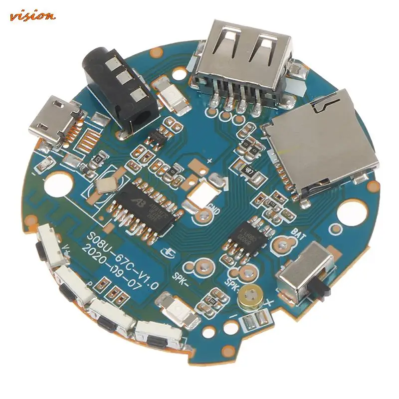 3.7-5V Penerima Bluetooth Multifungsi Papan Amplifier Audio Dekoder MP3 Placa Amplificadora Bluetooth Bocina Bluetooth