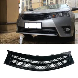 Modified For Corolla Racing Grill For Corolla 2014 2015 2016 Modified Front Bumper Mesh Cover Front Grill Grille For Trims