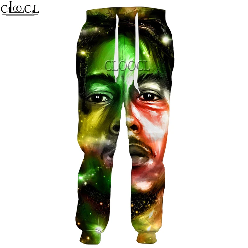 

CLOOCL Singer Reggae Creator Bob Marley Trousers 3D Print Men Women Casual Streetwear Fashion Sweatpants Drop Shipping