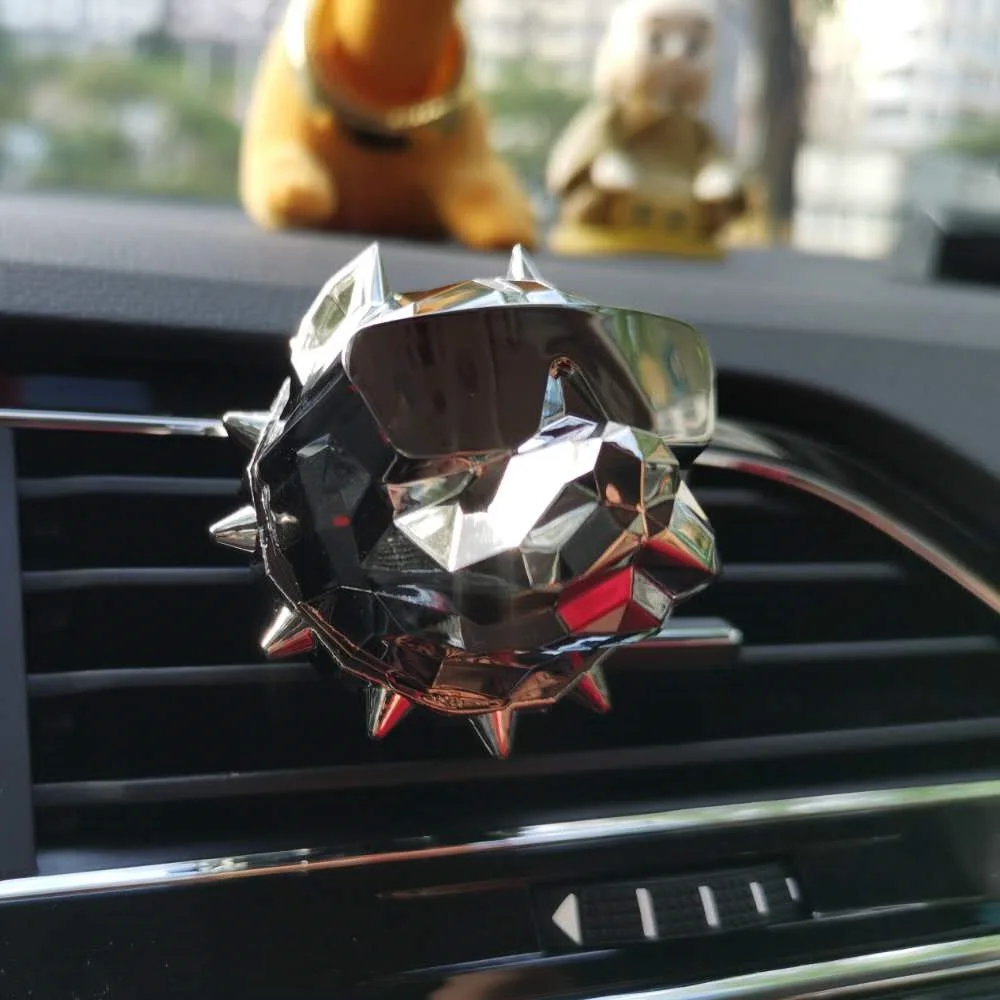 2023 자동차용품 Bulldog Aromatherapy Car Air Outlet Decoration Perfume Clip Air Freshener Plug-in style New